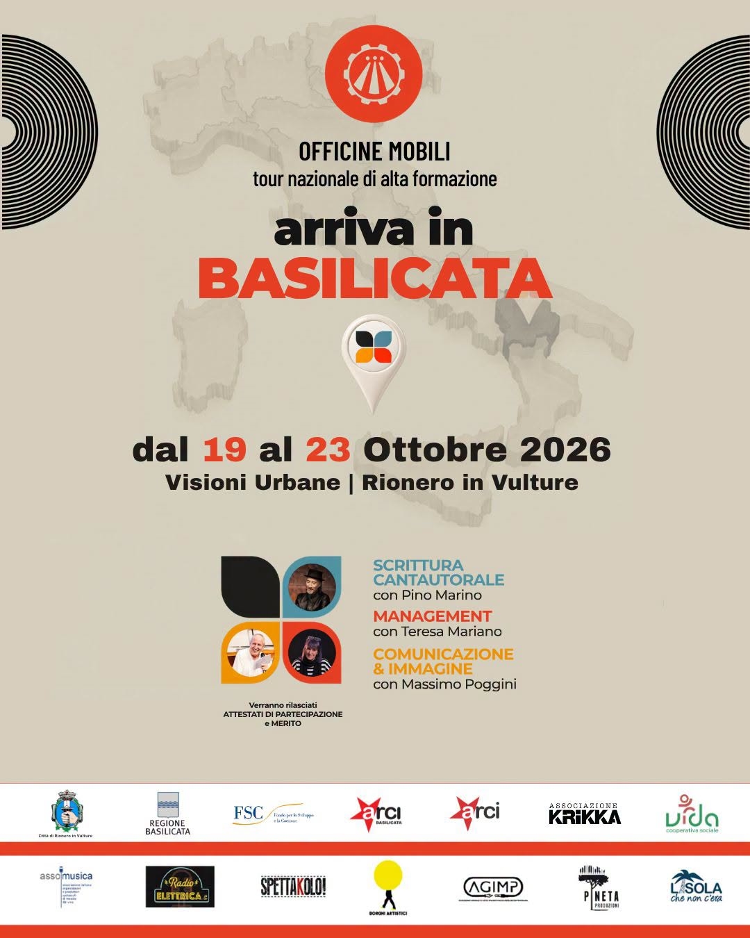 OFFICINE MOBILI PARTE DALLA BASILICATA